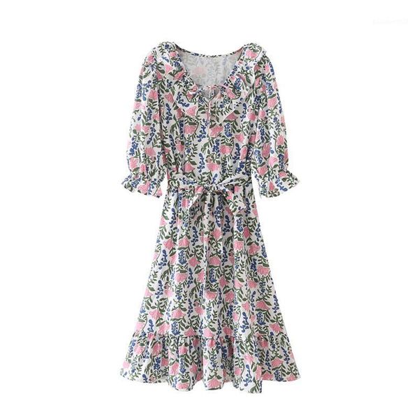 casual dresses women fashion with ruffles v neck midi dress vintage long sleeve bow tie sashes female a line mujer qa079, Black;gray
casual dresses women fashion with ruffles v neck midi dress vintage long sleeve bow tie sashes female a line mujer qa079, Black;gray