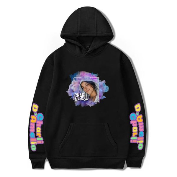 women's hoodies & sweatshirts womens charli d'amelio long sleeve hoodie sweatshirt hooded pullover blouse casual pullovers girls, Black
women's hoodies & sweatshirts womens charli d'amelio long sleeve hoodie sweatshirt hooded pullover blouse casual pullovers girls, Black