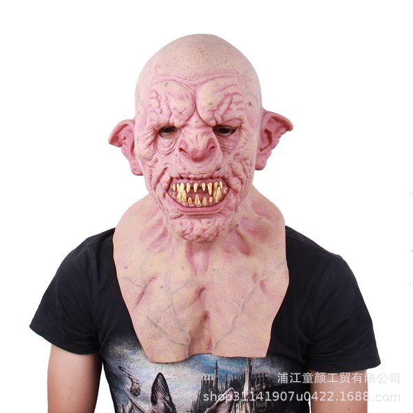 party mask horror halloween zombie full face latex headgear simulation old head scary demon film and television props
party mask horror halloween zombie full face latex headgear simulation old head scary demon film and television props