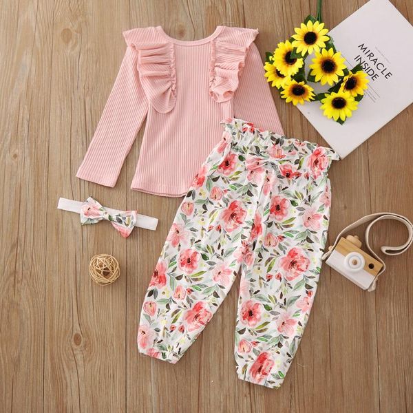 clothing sets 3pcs outfits clothes born baby girl solid color knitted cotton romper flower print long pants headband 21, White
clothing sets 3pcs outfits clothes born baby girl solid color knitted cotton romper flower print long pants headband 21, White
