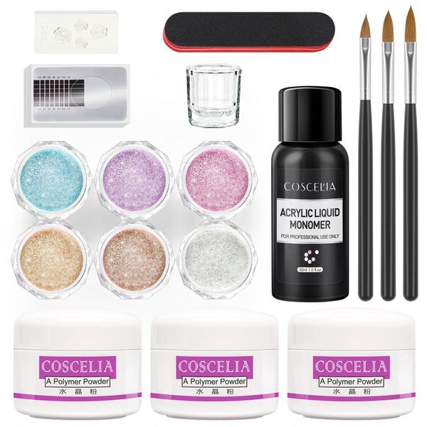 acrylic powder liquid glitter professional nail art salon use 3d polymer manicure kits
acrylic powder liquid glitter professional nail art salon use 3d polymer manicure kits