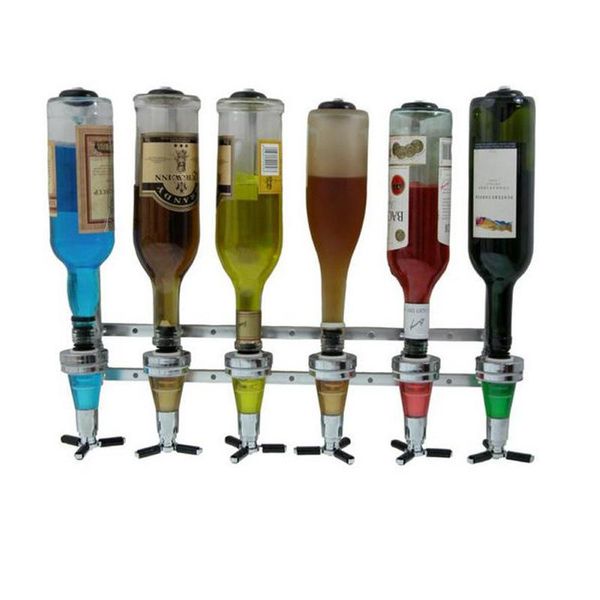 tablewine racks aluminum 6 bottle wall-mounted quantitative pourer bar holder ss stand cocktail liquor drinks dispenser beer soda
tablewine racks aluminum 6 bottle wall-mounted quantitative pourer bar holder ss stand cocktail liquor drinks dispenser beer soda