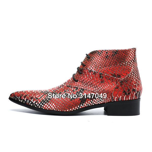 boots spring autumn mens casual genuine leather men lace up pointed toe worker shoes bling red blue snakeskin pattern boot1 bc6v, Black
boots spring autumn mens casual genuine leather men lace up pointed toe worker shoes bling red blue snakeskin pattern boot1 bc6v, Black
