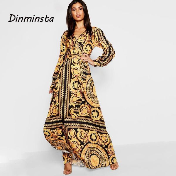 casual dresses dinminsta women luxury yellow vintage elegant deep v full sleeve high split maxi dress female party vestidos longo, Black;gray
casual dresses dinminsta women luxury yellow vintage elegant deep v full sleeve high split maxi dress female party vestidos longo, Black;gray