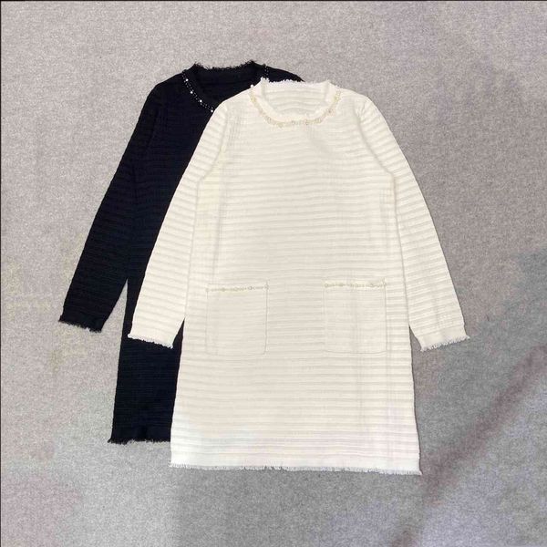 dress autumn and winter women's handmade beaded long-sleeved knitted 12no, Black;gray
dress autumn and winter women's handmade beaded long-sleeved knitted 12no, Black;gray