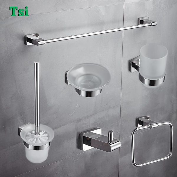 bath accessory set bathroom accessories stainless steel towel rack toilet paper soap brush bathrobe hook five piece
bath accessory set bathroom accessories stainless steel towel rack toilet paper soap brush bathrobe hook five piece