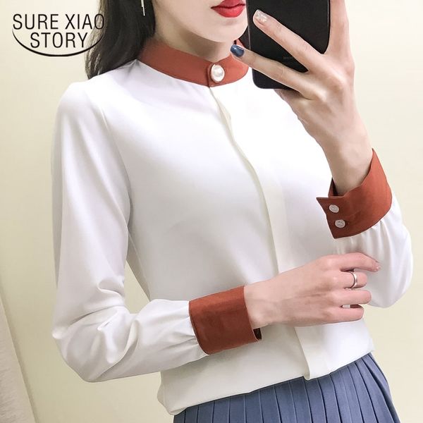 spring chiffon blouse women's long sleeve shirts office womens and blouses ol which blouse women 2131 50 210528, White
spring chiffon blouse women's long sleeve shirts office womens and blouses ol which blouse women 2131 50 210528, White