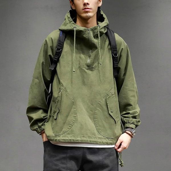 men's jackets men's casual jacket and coats multi pockets 2021 hip hop bomber cargo outwear, Black;brown
men's jackets men's casual jacket and coats multi pockets 2021 hip hop bomber cargo outwear, Black;brown