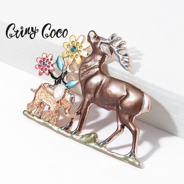 christmas style elk deer brooches pins fashion female cute enamel elephant jewelry dress accessories brooch pin gift for women pins,, Gray
christmas style elk deer brooches pins fashion female cute enamel elephant jewelry dress accessories brooch pin gift for women pins,, Gray