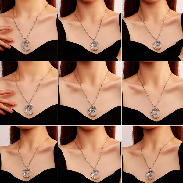 pendant necklaces 12 constellation charm necklace moon zodiac sign aries cancer leo scorpio chinese goth jewelry gifts, Silver
pendant necklaces 12 constellation charm necklace moon zodiac sign aries cancer leo scorpio chinese goth jewelry gifts, Silver