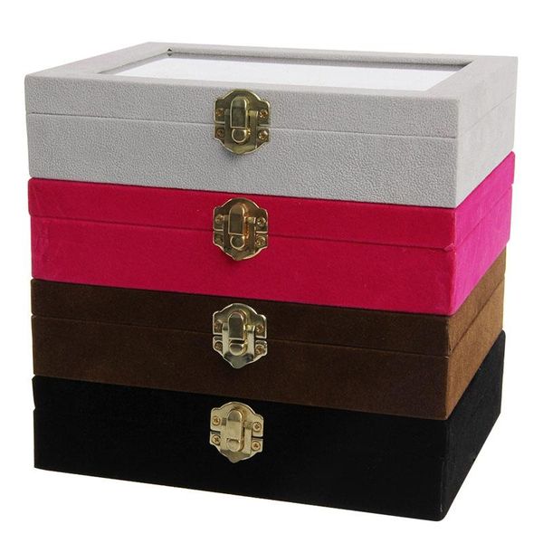 jewelry pouches, bags velvet organizer cufflinks display holder earring ring box showcase tray c1fc, Pink;blue
jewelry pouches, bags velvet organizer cufflinks display holder earring ring box showcase tray c1fc, Pink;blue