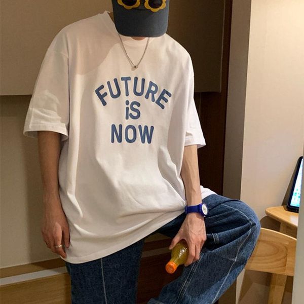 men's t-shirts harajuku creative sentence short-sleeved t-shirt for men urban grunge couple oversized graphic tee jacket cotton vintage, White;black
men's t-shirts harajuku creative sentence short-sleeved t-shirt for men urban grunge couple oversized graphic tee jacket cotton vintage, White;black