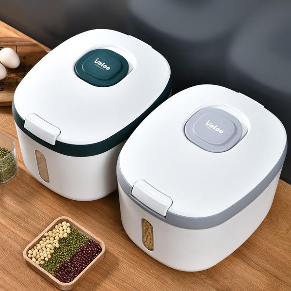 storage bottles & jars 5l/10l rice bucket cylinder grain pet food container bpa kitchen nano insect-proof moisture-proof
storage bottles & jars 5l/10l rice bucket cylinder grain pet food container bpa kitchen nano insect-proof moisture-proof
