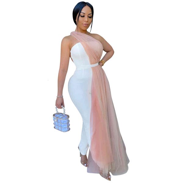 women strapless mesh jumpsuit solid slim fit sashes rompers ladies suit pants, Black;white
women strapless mesh jumpsuit solid slim fit sashes rompers ladies suit pants, Black;white