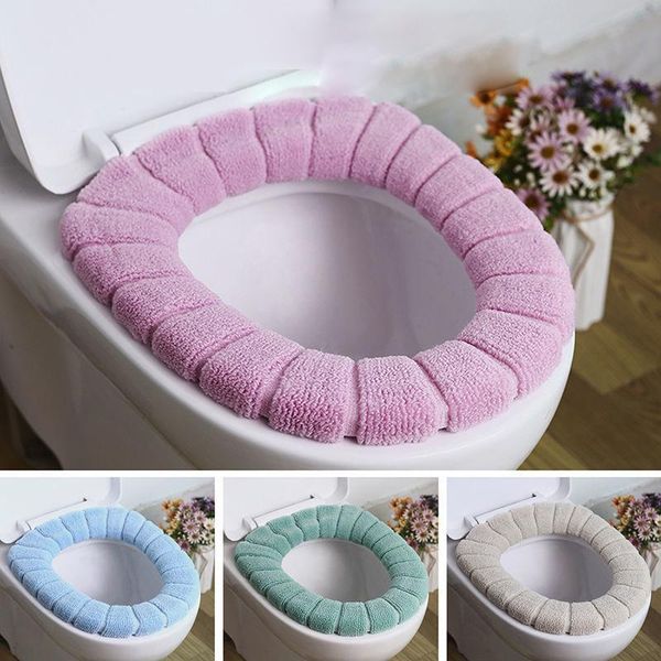 toilet seat covers thickened cushion winter soft and washable ordinary household bathroom accessories
toilet seat covers thickened cushion winter soft and washable ordinary household bathroom accessories