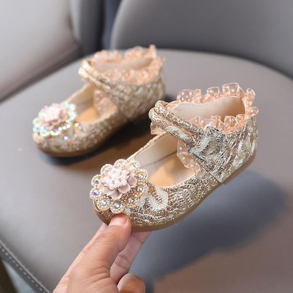 flat shoes telotuny girls' princess children crystal lace flowers sandals party hook loop autumn kids dance 2021, Black;grey
flat shoes telotuny girls' princess children crystal lace flowers sandals party hook loop autumn kids dance 2021, Black;grey