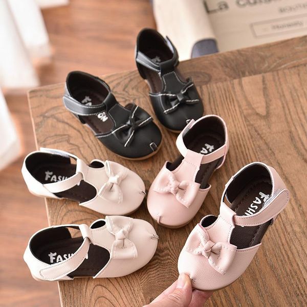 girls leather sandals 2021 spring summer children cute bowtie closed-toe soft-sole princess shoes toddler kids casual sneakers, Black;red
girls leather sandals 2021 spring summer children cute bowtie closed-toe soft-sole princess shoes toddler kids casual sneakers, Black;red