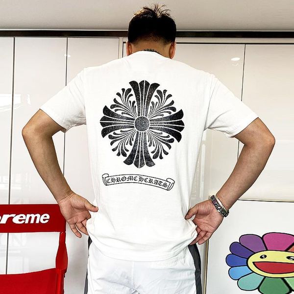 2021 summer ch cro cross t-shirt men's net red ins tide brand gradient printing short sleeve european fashion, White;black
2021 summer ch cro cross t-shirt men's net red ins tide brand gradient printing short sleeve european fashion, White;black