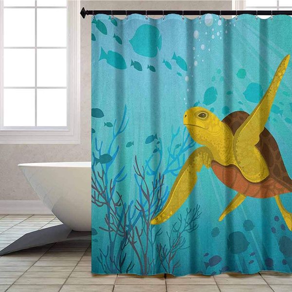 shower curtains for bathroom, cartoon cute animal under the sea silhouettes of fish sun rays coral, 70 inches long cloth fabric
shower curtains for bathroom, cartoon cute animal under the sea silhouettes of fish sun rays coral, 70 inches long cloth fabric