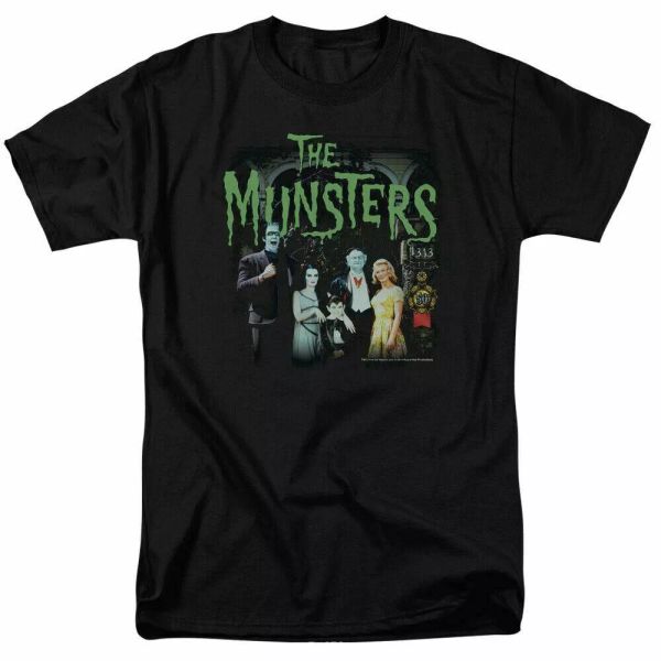 the munsters 1313 50 years t shirt mens licensed classic tv herman eddie black, White;black
the munsters 1313 50 years t shirt mens licensed classic tv herman eddie black, White;black