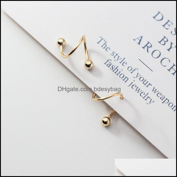 stud jewelrystud s925 sterling sier color korean fashion minimalist spiral beads screw back earrings for women lady daughter jewelry drop de, Golden;silver
stud jewelrystud s925 sterling sier color korean fashion minimalist spiral beads screw back earrings for women lady daughter jewelry drop de, Golden;silver