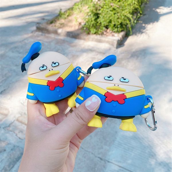 3d earphone cases for airpods pro 3 silicone cute student duck cartoon cover for apple air pods 2 bluetooth earbuds earpods case
3d earphone cases for airpods pro 3 silicone cute student duck cartoon cover for apple air pods 2 bluetooth earbuds earpods case