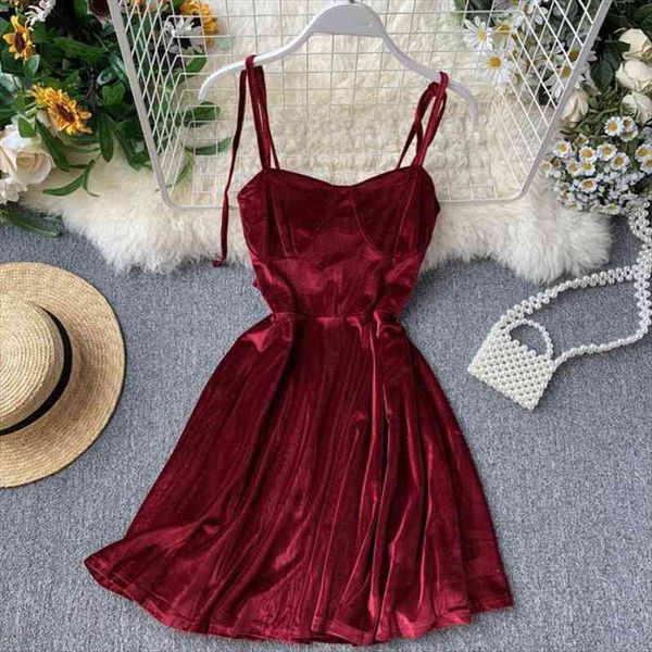 runway designer black pink women dresses red strap vintage sleeveless high waist velvet mini summer party female vestido, Black;gray
runway designer black pink women dresses red strap vintage sleeveless high waist velvet mini summer party female vestido, Black;gray