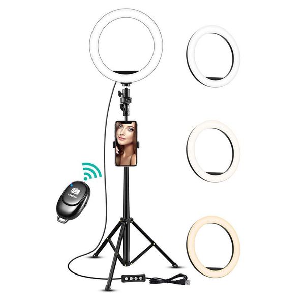 cell phone mounts & holders 10.2 inch selfie ring light with tripod stand for live sream makeup led ringlight broadcast accessories fill
cell phone mounts & holders 10.2 inch selfie ring light with tripod stand for live sream makeup led ringlight broadcast accessories fill