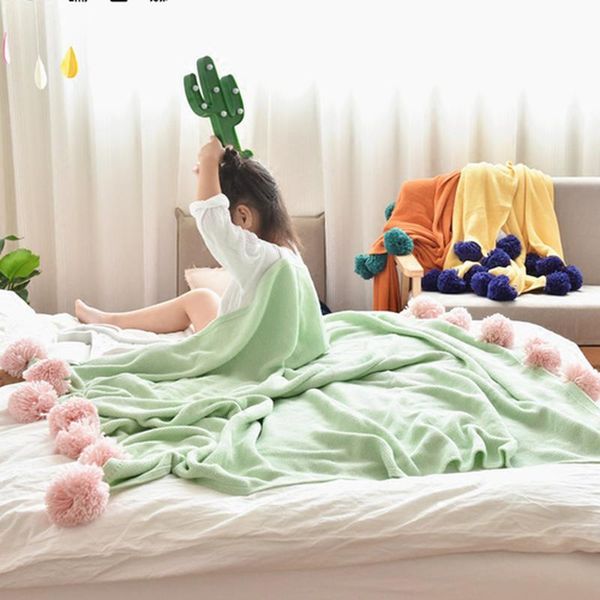 blankets yiruio knitted blanket cute handmade large pompom elegant crochet throw home decoration for bed sofa tapestry
blankets yiruio knitted blanket cute handmade large pompom elegant crochet throw home decoration for bed sofa tapestry