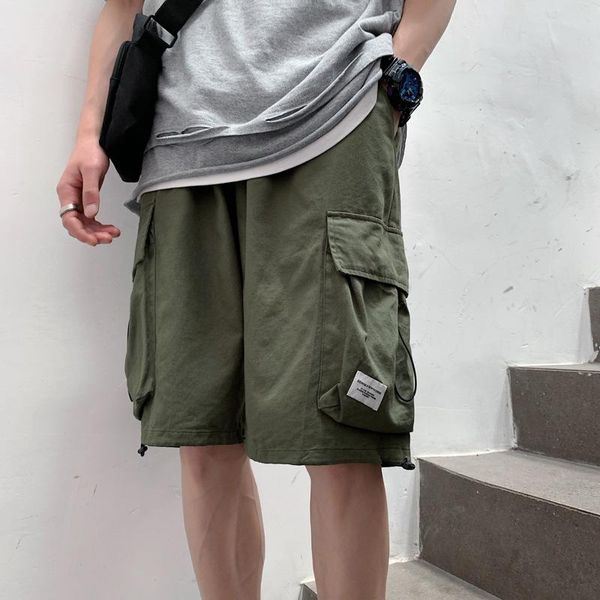 summer overalls shorts men polyester cotton casual regular pockets knee length men's, White;black
summer overalls shorts men polyester cotton casual regular pockets knee length men's, White;black