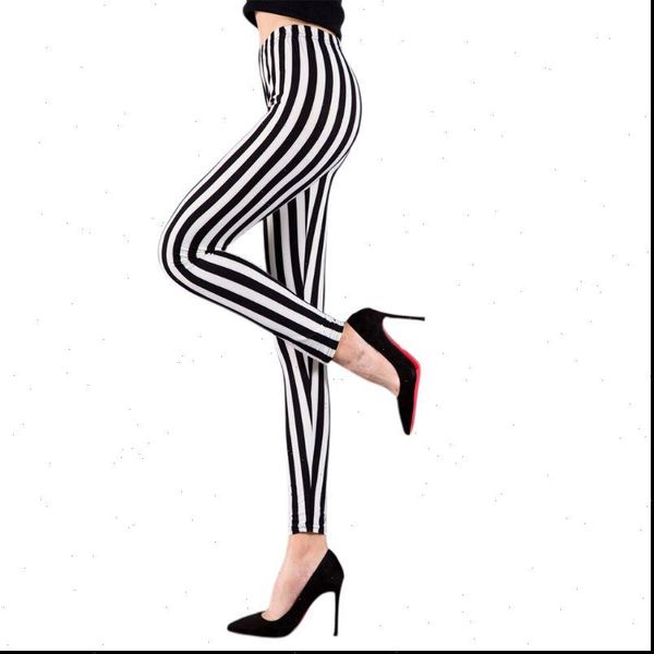 mid rise ankle length stretchy women legging black white vertical striped print yoga sports casual capri pants elastic tights
mid rise ankle length stretchy women legging black white vertical striped print yoga sports casual capri pants elastic tights