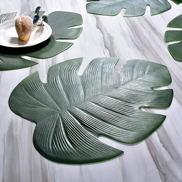 mats & pads simulation palm leaf eva dining table mat non-slip pad waterproof oil-proof kitchen placemat disc bowl coasters decor
mats & pads simulation palm leaf eva dining table mat non-slip pad waterproof oil-proof kitchen placemat disc bowl coasters decor