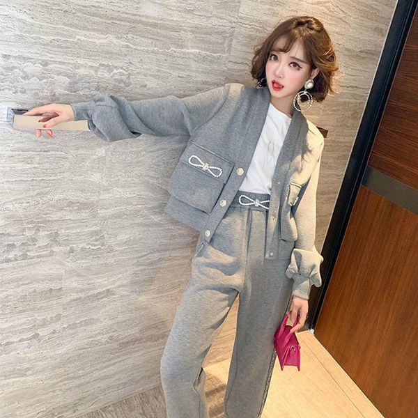 women's two piece pants 2021 spring autumn women sets fashion 2pcs suit long sleeve coat + high waist harem suits casual set x330, White
women's two piece pants 2021 spring autumn women sets fashion 2pcs suit long sleeve coat + high waist harem suits casual set x330, White