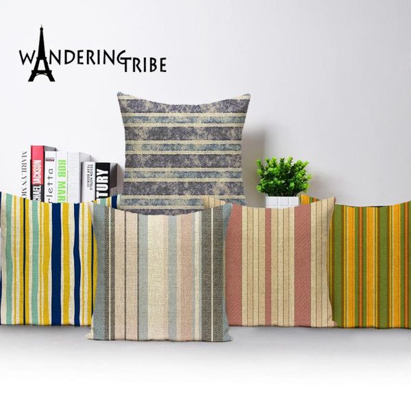 cushion/decorative pillow colorful stripes cases painting decorative cushions covers linen case cushion cover 45x45cm car sofa pillows
cushion/decorative pillow colorful stripes cases painting decorative cushions covers linen case cushion cover 45x45cm car sofa pillows