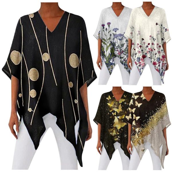 women's blouses & shirts fashion printed women causal blouse spring loose oversize v neck streetwear female irregular shirt pullove, White
women's blouses & shirts fashion printed women causal blouse spring loose oversize v neck streetwear female irregular shirt pullove, White