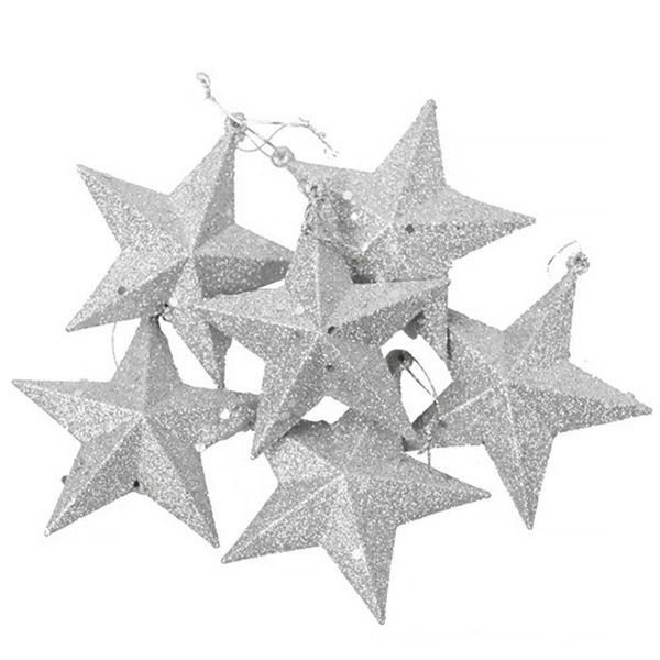 christmas decorations 6pcs mini tree plastic cute festival with gold powder lightweight five-pointed star
christmas decorations 6pcs mini tree plastic cute festival with gold powder lightweight five-pointed star