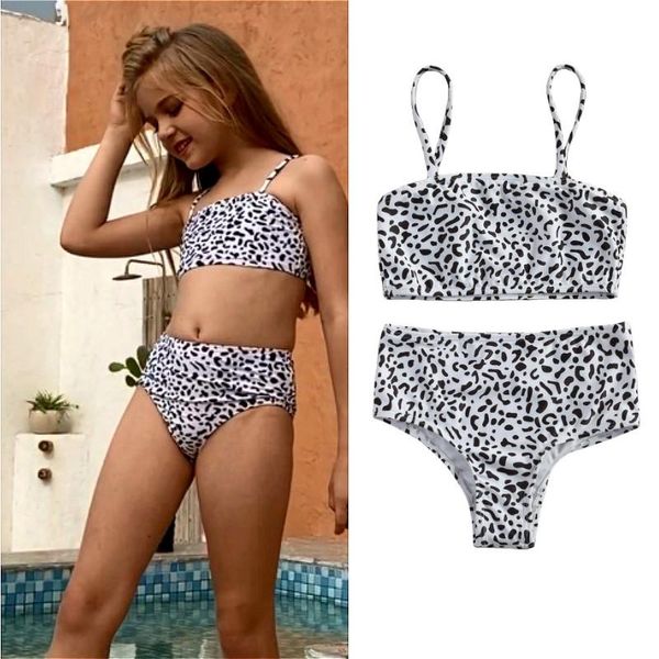 one-pieces 6-12y children girls swimwear 2021 summer leopard printed kids bikini sets two piece swimsuit beachwear bathing suits, Black
one-pieces 6-12y children girls swimwear 2021 summer leopard printed kids bikini sets two piece swimsuit beachwear bathing suits, Black