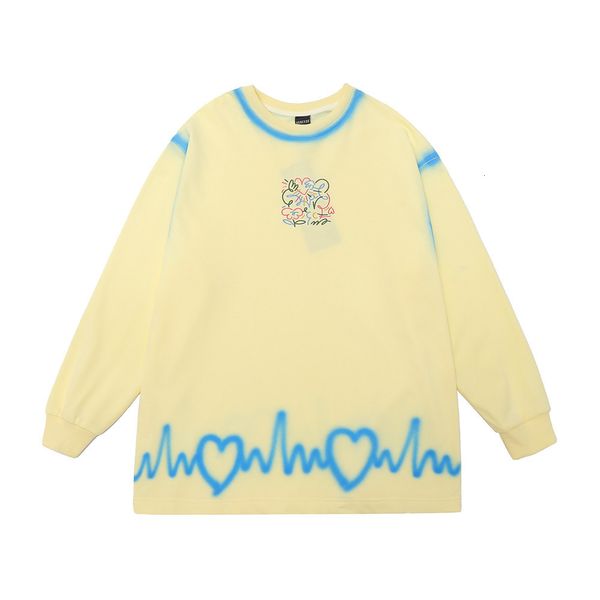 sweatshirts ink jet graffiti printing long sleeve t-shirt mens american fashion brand loose round neck lazy wind bottom shirt t-shirt hoodie, White
sweatshirts ink jet graffiti printing long sleeve t-shirt mens american fashion brand loose round neck lazy wind bottom shirt t-shirt hoodie, White