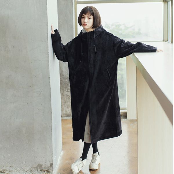 tracksuits thick-stuffed velvet coat with hood female blouse mid-length bf wind loose casual wild autumn jacket y1287 k1q8, Gray
tracksuits thick-stuffed velvet coat with hood female blouse mid-length bf wind loose casual wild autumn jacket y1287 k1q8, Gray