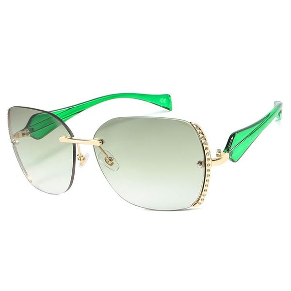 glasses rimless green sunglasses women rhinestone decoration shades eyewear s5096, White;black
glasses rimless green sunglasses women rhinestone decoration shades eyewear s5096, White;black