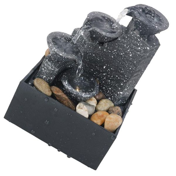 1pc simulation water fountain artificial landscape decor gift without battery decorative objects & figurines
1pc simulation water fountain artificial landscape decor gift without battery decorative objects & figurines