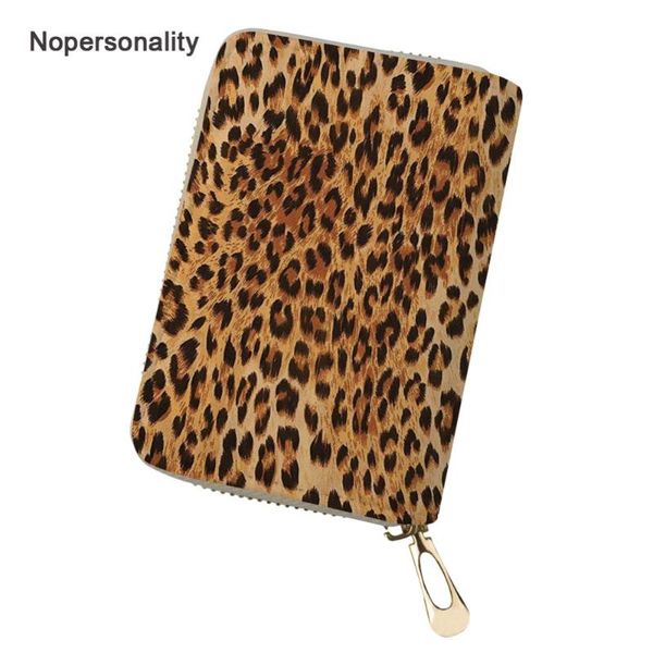 card holders nopersonality classic leopard print small leather women travel coin purse personalized id wallets, Brown;gray
card holders nopersonality classic leopard print small leather women travel coin purse personalized id wallets, Brown;gray