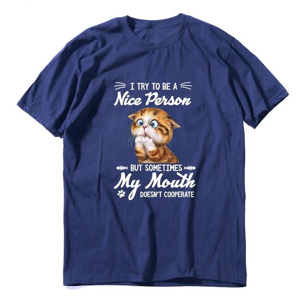 men's t-shirts i try to be a nice person but sometimes my mouth doesn't cooperate t-shirt mens funny graphic t shirts oversized s, White;black
men's t-shirts i try to be a nice person but sometimes my mouth doesn't cooperate t-shirt mens funny graphic t shirts oversized s, White;black