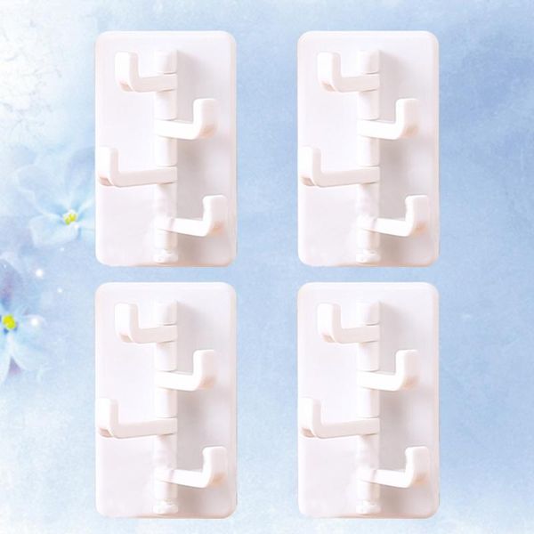 pcs multifunction rotating four claw hooks hanging rack self-adhesive closet organizer wall mounted hook for home tie scarves & rails
pcs multifunction rotating four claw hooks hanging rack self-adhesive closet organizer wall mounted hook for home tie scarves & rails