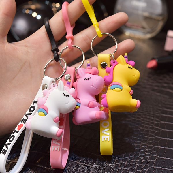 2021 fashion keychain ins girl's dream unicorn car female creative diy rainbow accessories key chain bag pendant, Silver
2021 fashion keychain ins girl's dream unicorn car female creative diy rainbow accessories key chain bag pendant, Silver