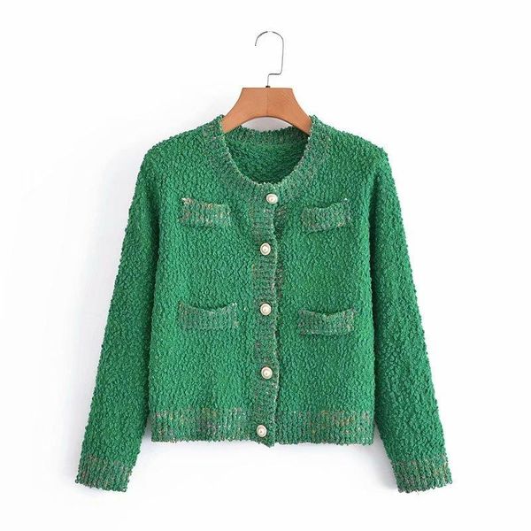 women's knits & tees traf women 2021 fashion single button knit cardigan sweater vintage round neck long sleeve female outerwear street, White
women's knits & tees traf women 2021 fashion single button knit cardigan sweater vintage round neck long sleeve female outerwear street, White