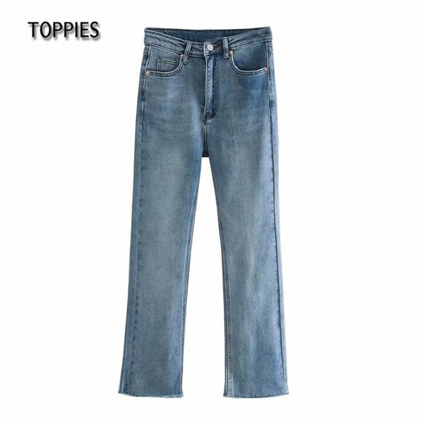 women skinny flare jeans mid waist ankle length denim pants spring female trousers 210421, Black;white
women skinny flare jeans mid waist ankle length denim pants spring female trousers 210421, Black;white
