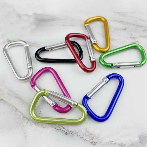 kimter aluminum carabiner key rings d-ring locking outdoor camping climbing hiking keychains spring clip hook keyring dhl p73fa, Slivery;golden
kimter aluminum carabiner key rings d-ring locking outdoor camping climbing hiking keychains spring clip hook keyring dhl p73fa, Slivery;golden
