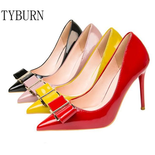 fashion women's shoes simple high heels shallow mouth pointy designer bow dress, Black
fashion women's shoes simple high heels shallow mouth pointy designer bow dress, Black