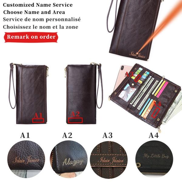 name engraved men wallet fashion long large-capacity card holder classic female purse double zipper wallets, Red;black
name engraved men wallet fashion long large-capacity card holder classic female purse double zipper wallets, Red;black